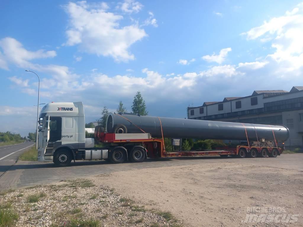 MAX Trailer tiefbett Tieflader-Auflieger