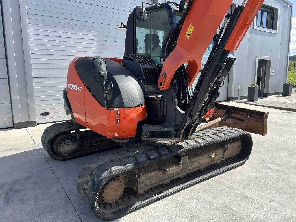 Kubota KX 080-4 Midibagger  7t - 12t