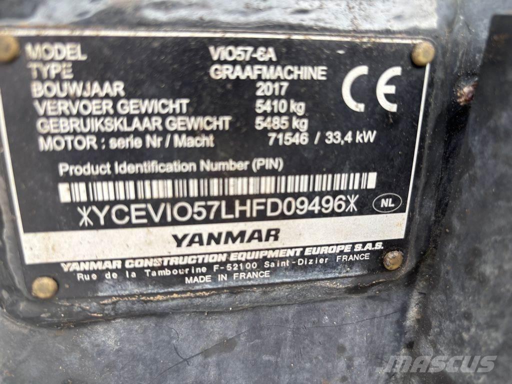 Yanmar VIO57 Minibagger < 7t