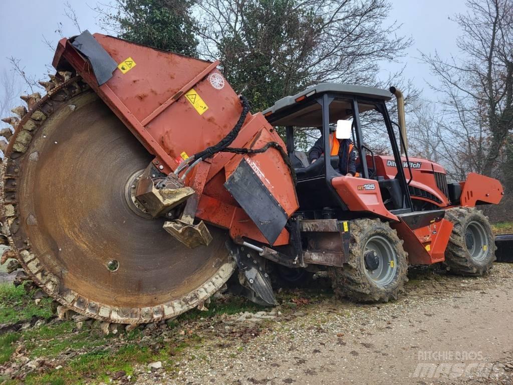 Ditch Witch RT125 Grabenfräse