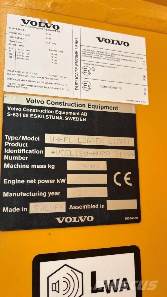 Volvo L180H Radlader