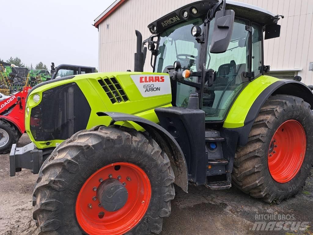 CLAAS 650 cis + Traktoren
