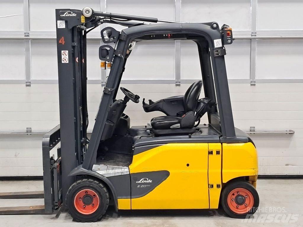 Linde E20PL-02 Elektro Stapler