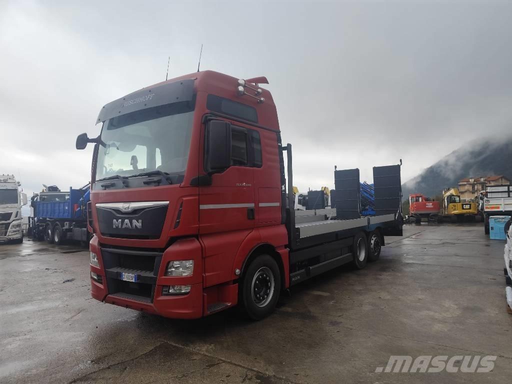 MAN TGX 26.440 Pritschenwagen mit Seilwinde