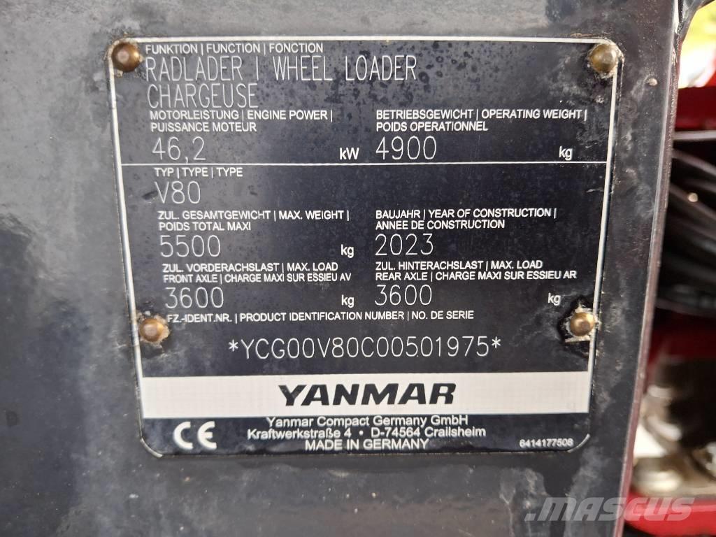 Yanmar V 80 Radlader