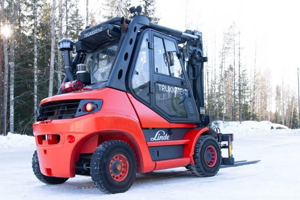 Linde H70D-01 Diesel Stapler