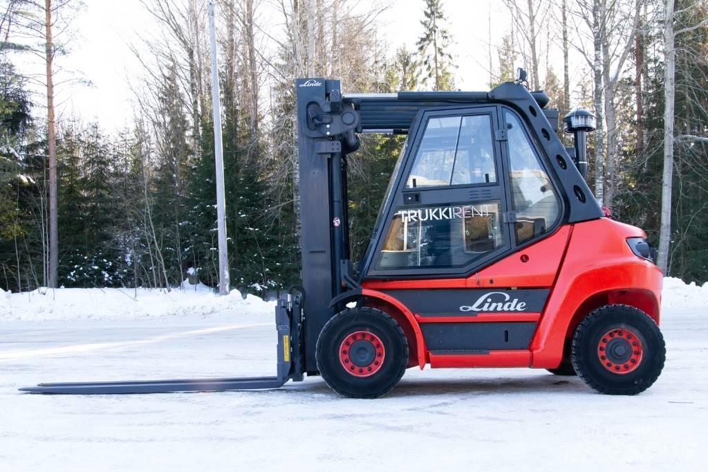 Linde H70D-01 Diesel Stapler