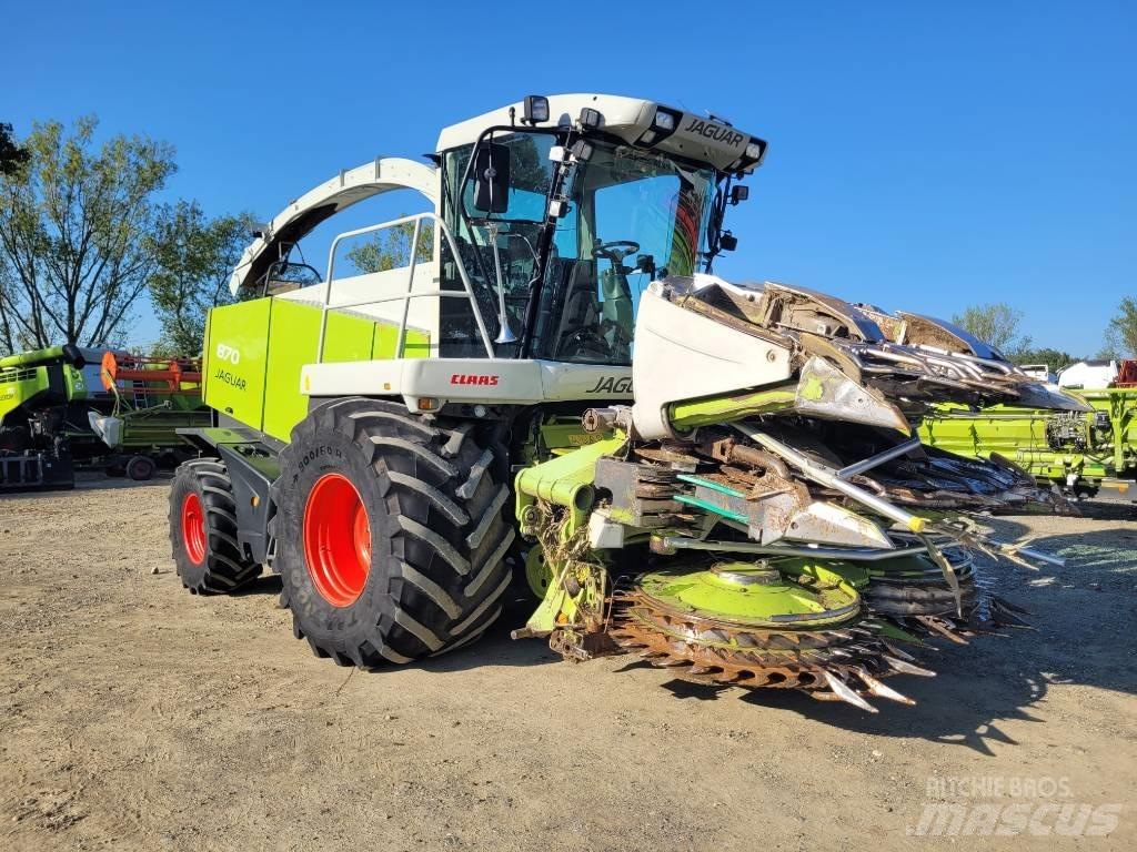 CLAAS Jaguar 870 Selbstfahrende Häcksler