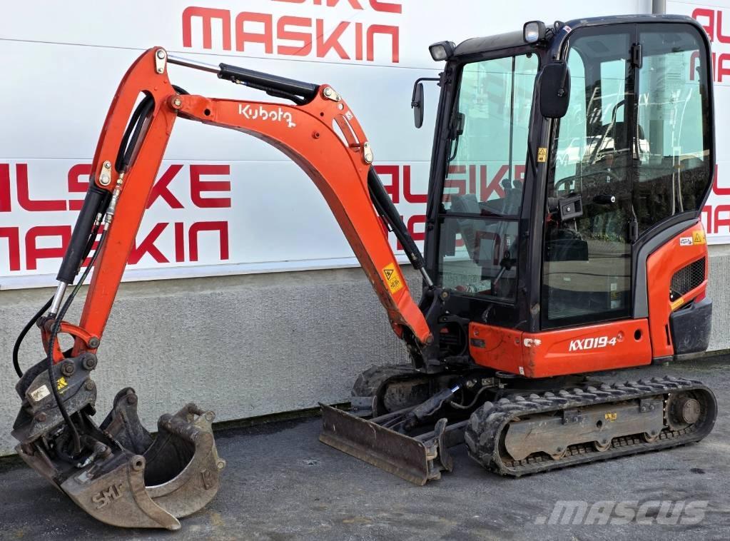 Kubota KX 019-4 Minibagger < 7t