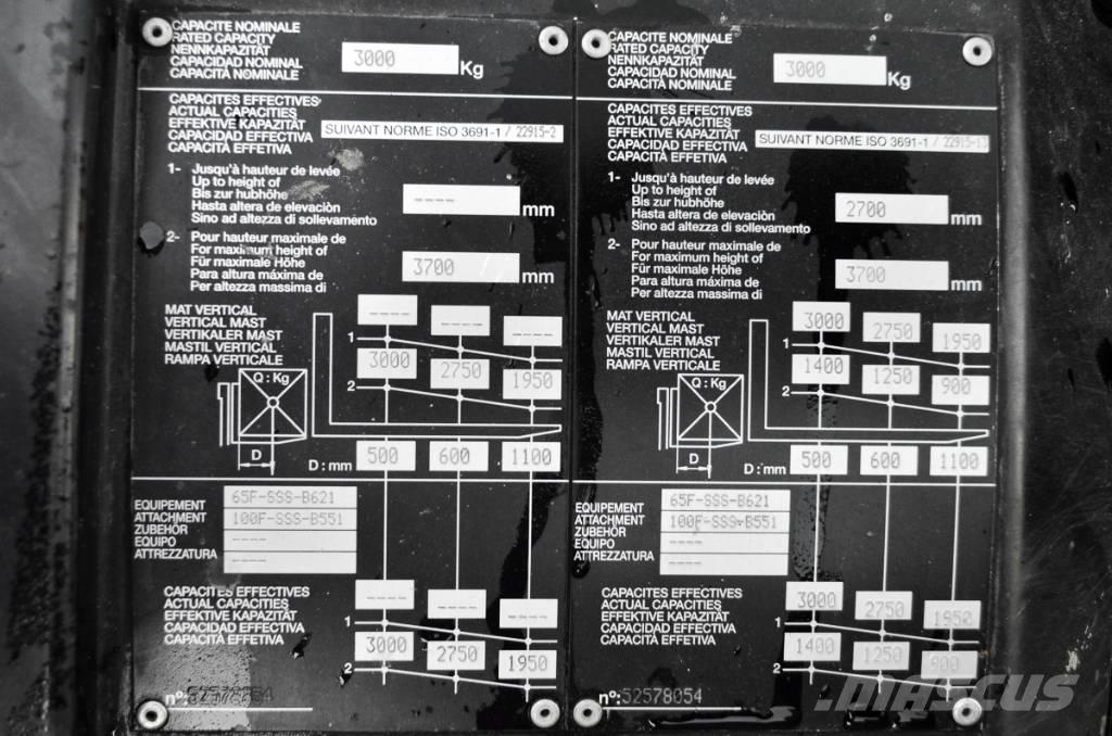 Manitou MC 30-4 Diesel Stapler
