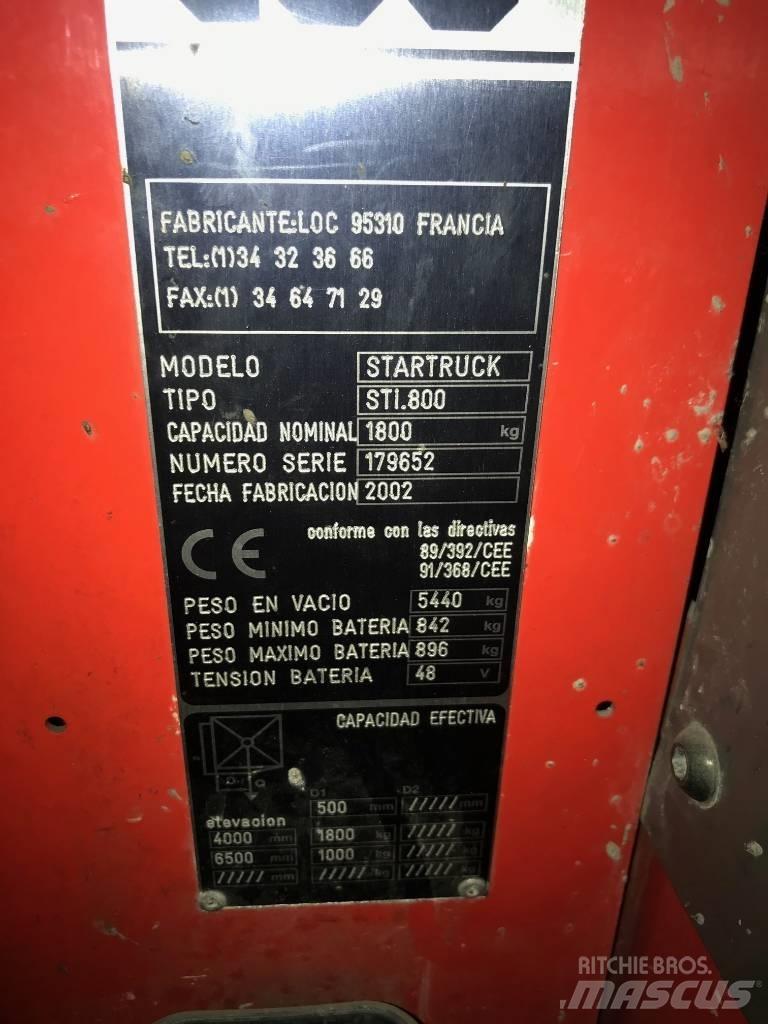 Manitou STARTRUCK Elektro Stapler