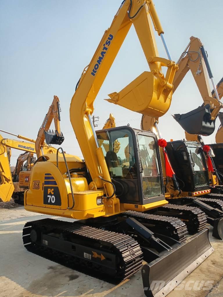 Komatsu PC 70 Midibagger  7t - 12t