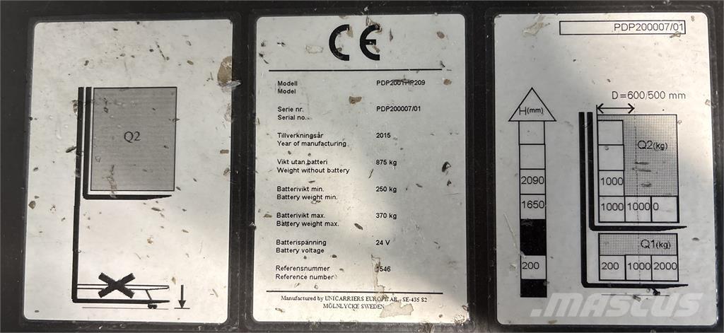 Atlet PDP200 Selbstfahrstapler