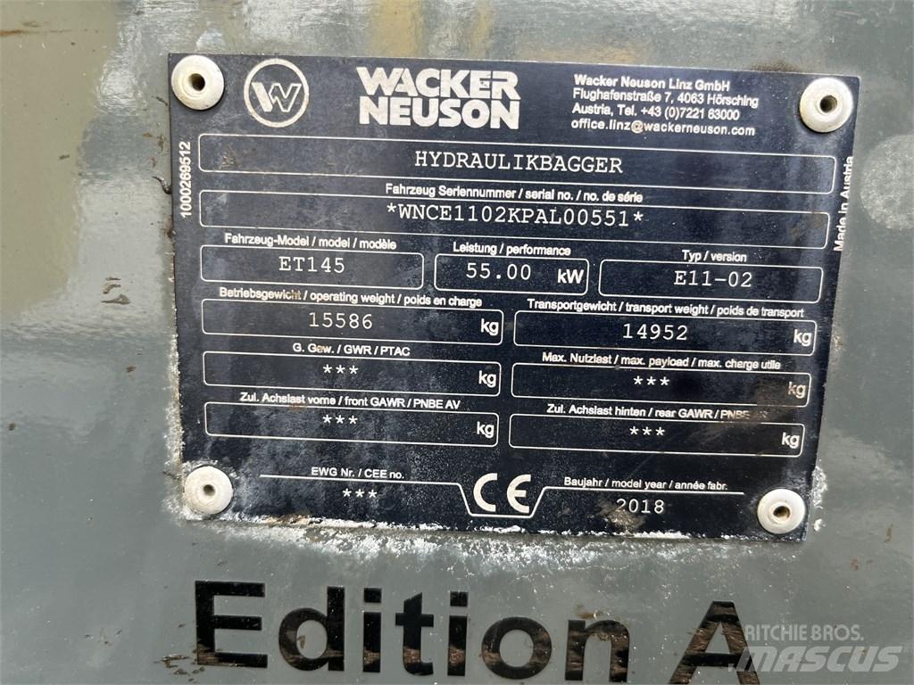 Wacker Neuson ET 145 Raupenbagger