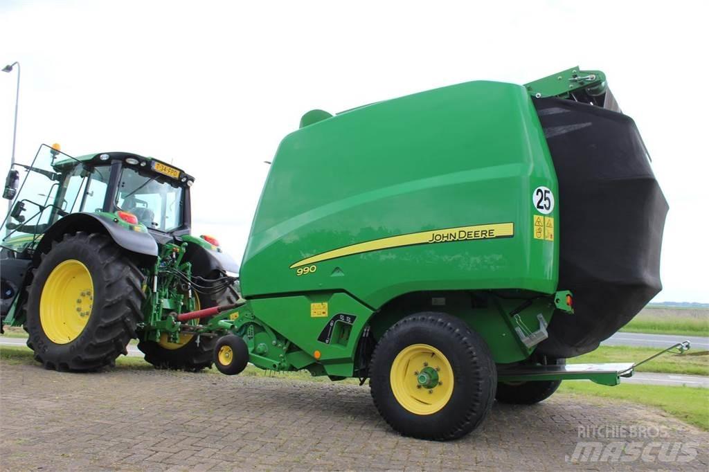 John Deere 990 Rundballenpressen