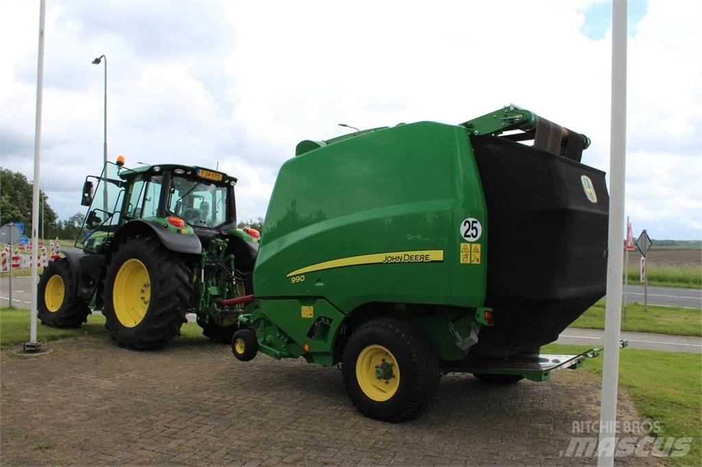 John Deere 990 Rundballenpressen