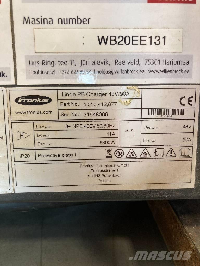 Linde E 16 P Elektro Stapler