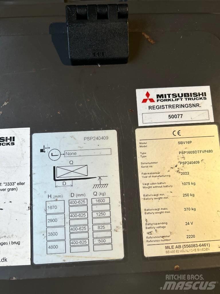 Mitsubishi SBV 16 P Selbstfahrstapler