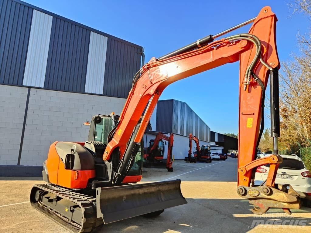 Kubota KX080-4a2 Midibagger  7t - 12t