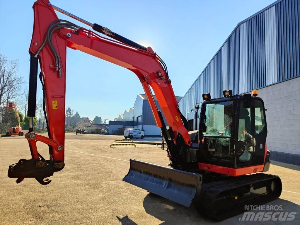 Kubota KX080-4a2 Midibagger  7t - 12t