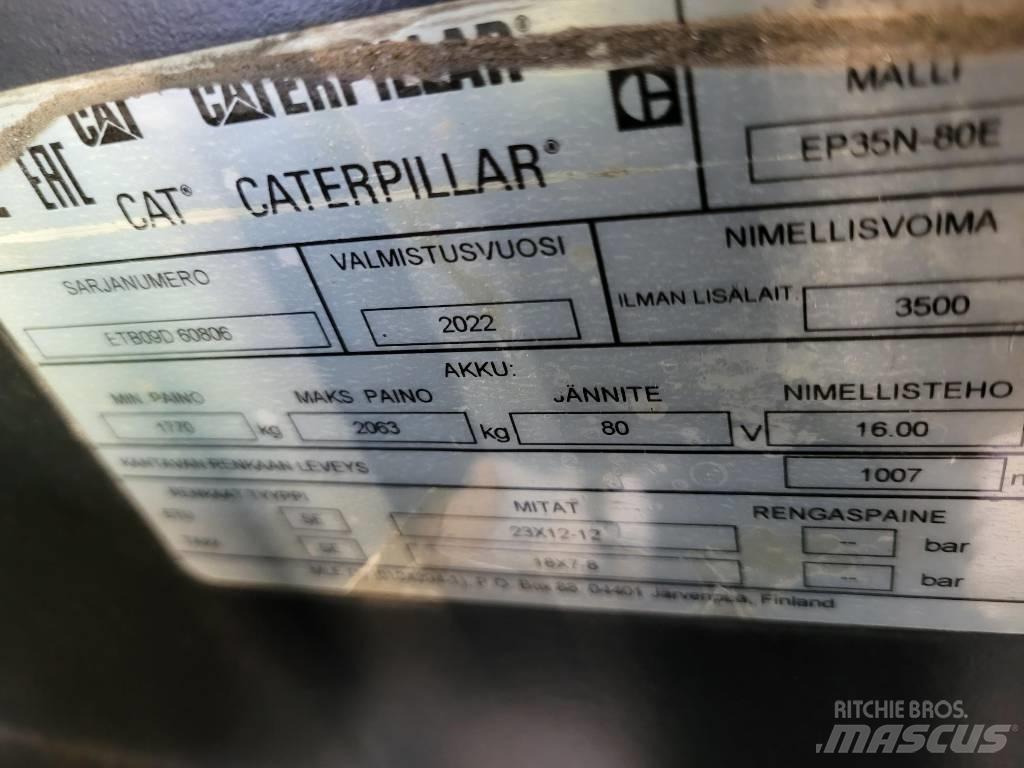 CAT EP35N Elektro Stapler