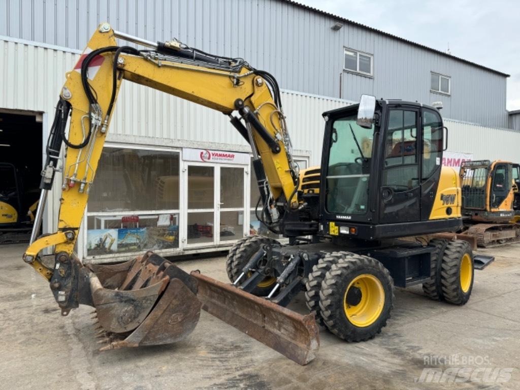 Yanmar B95W (40744) Mobilbagger