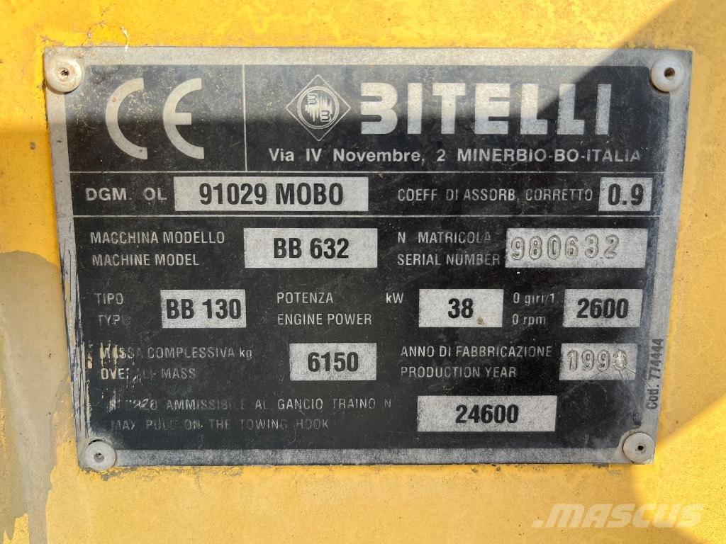 Bitelli BB 632 Strassenfertiger