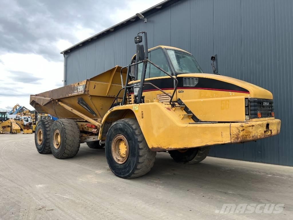 CAT 735 Dumper - Knickgelenk