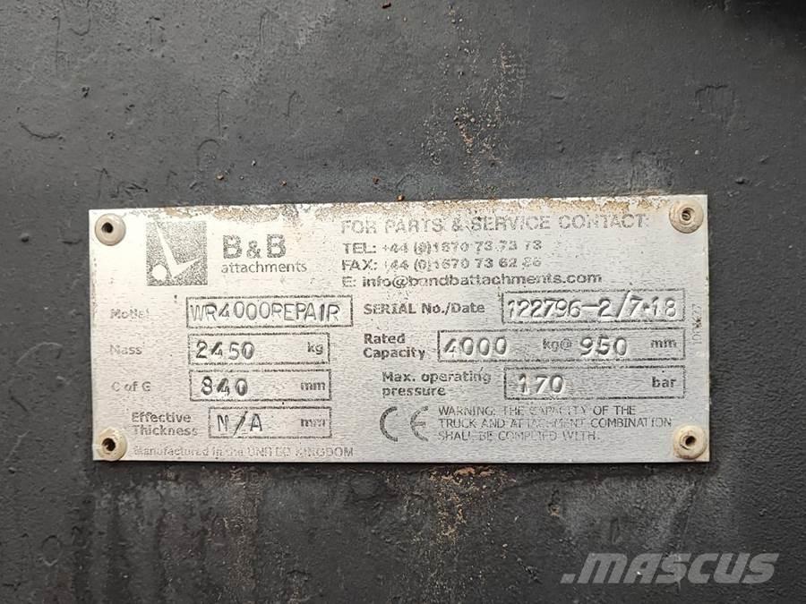 Linde H80D-03/900 Diesel Stapler