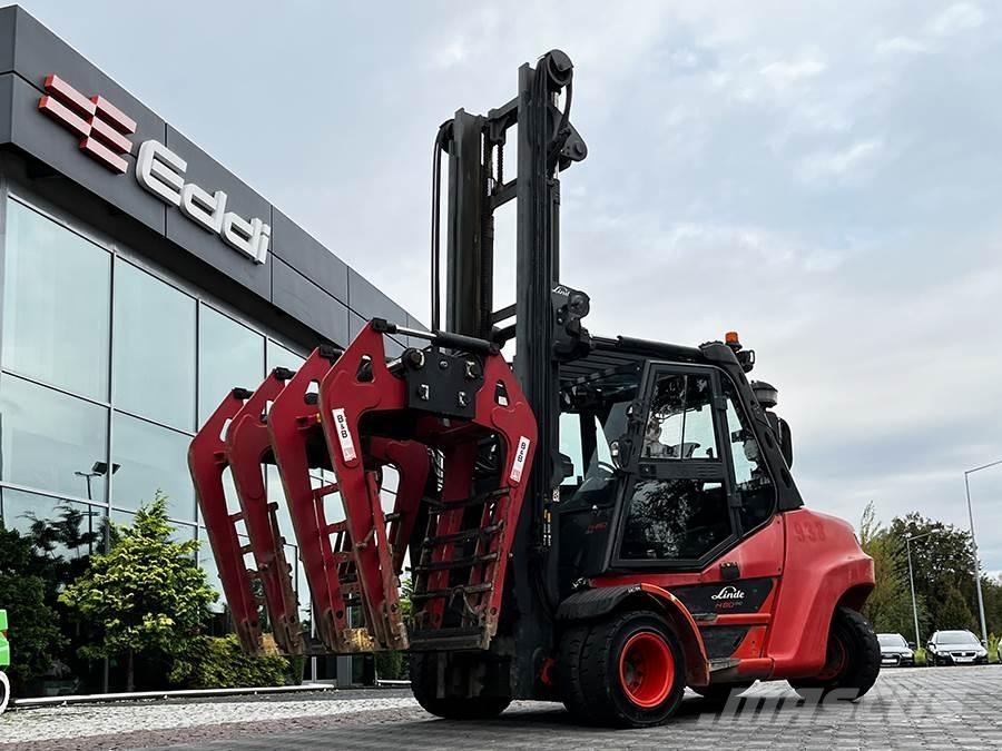 Linde H80D-03/900 Diesel Stapler