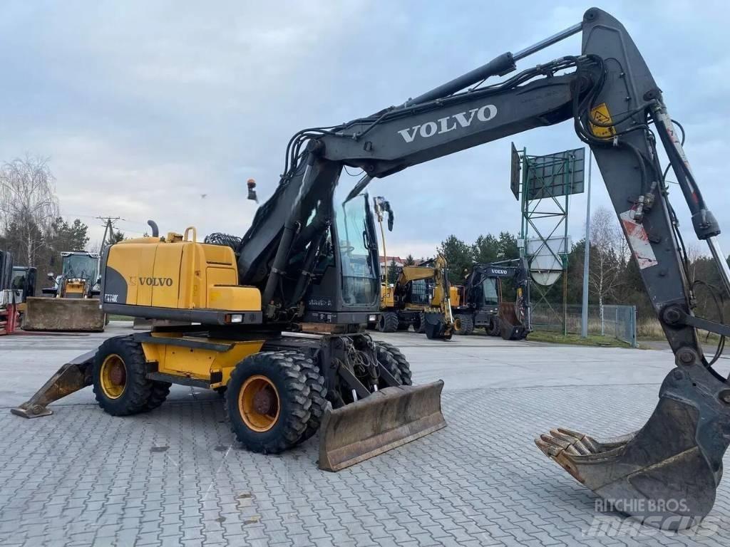 Volvo EW 140 C Mobilbagger