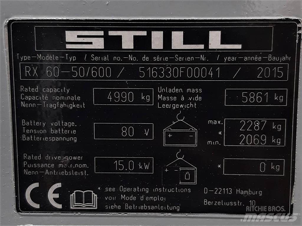 Still RX60 50 600 Elektro Stapler