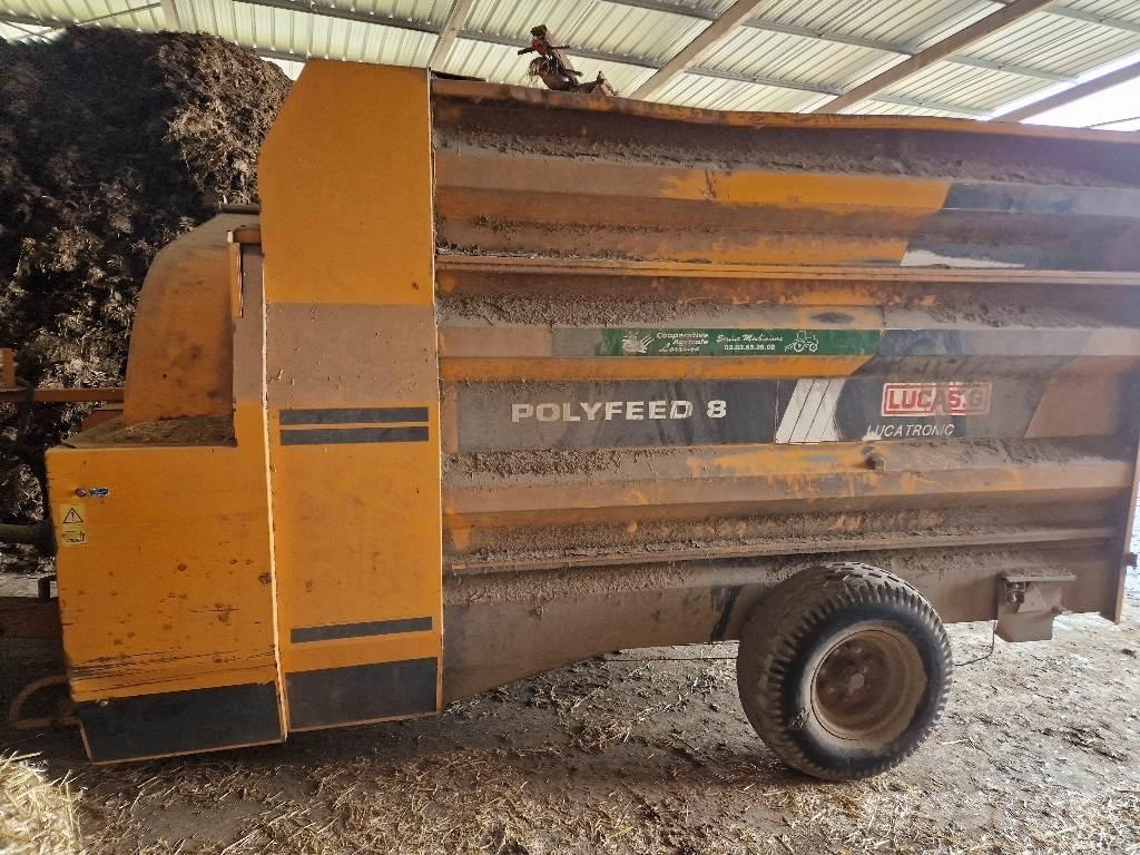 Lucas Polyfeed 8 Ballenschredder, -schneider und -wickler