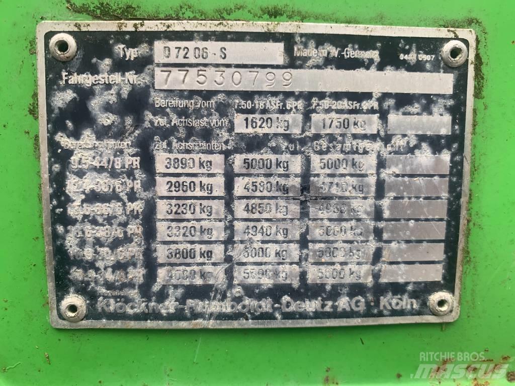 Deutz-Fahr D7207C Traktoren