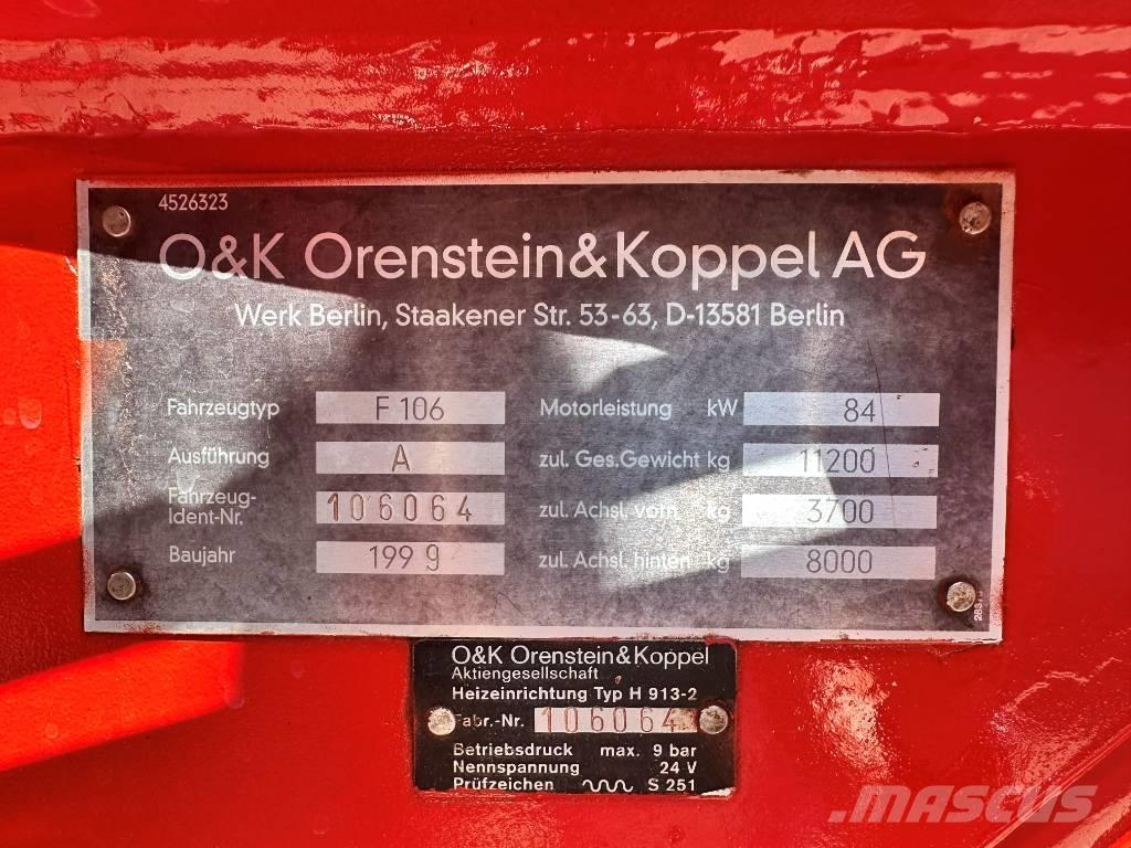 O&K F 106 A Grader