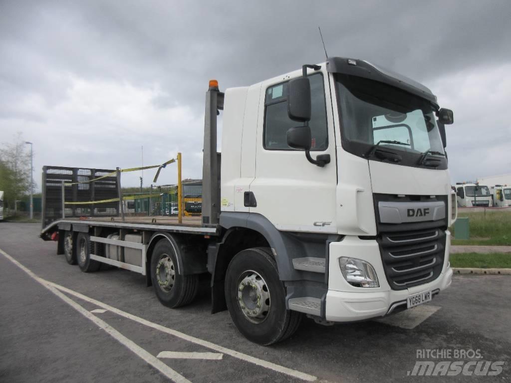 DAF CF450 Pritschenwagen mit Seilwinde