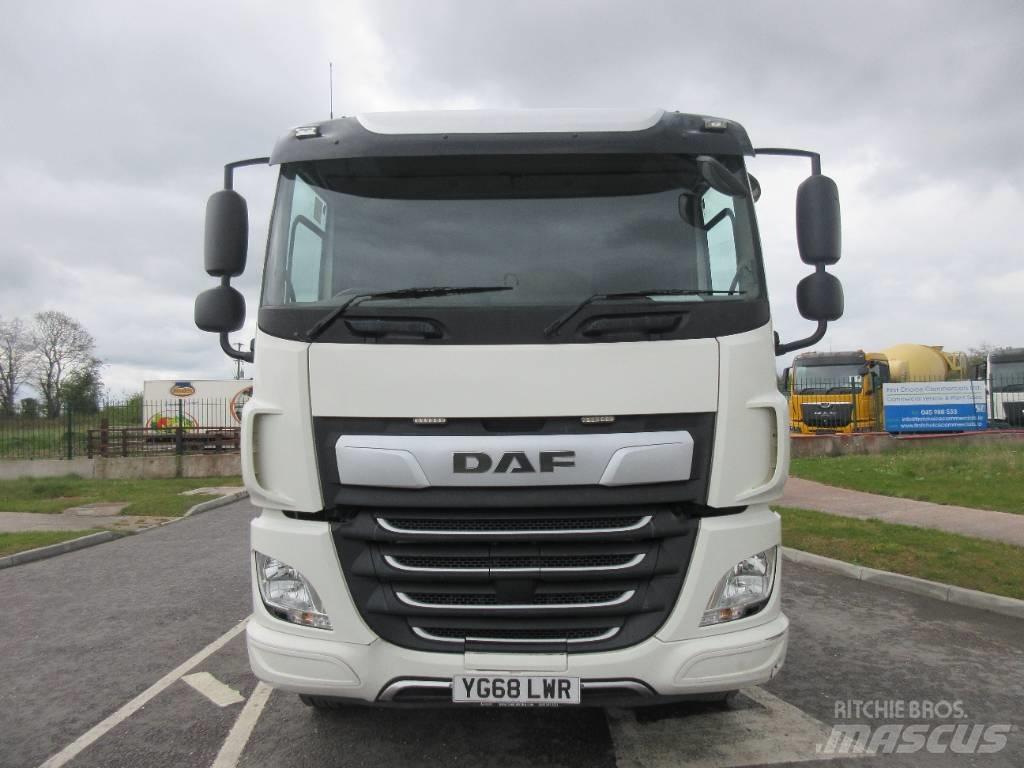 DAF CF450 Pritschenwagen mit Seilwinde
