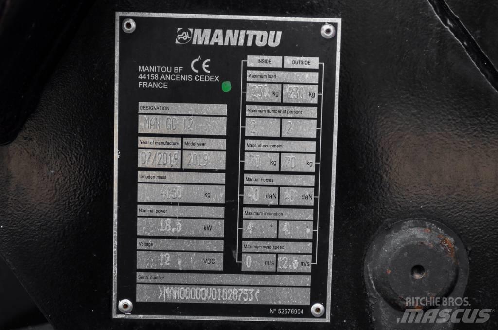 Manitou ManGo 12 Gelenkteleskoparbeitsbühnen