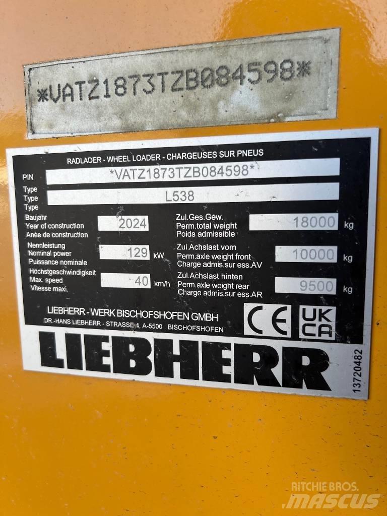 Liebherr L 538 Radlader