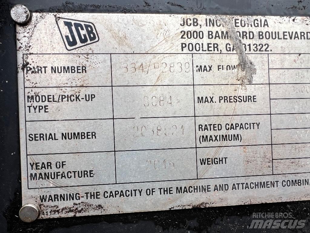 JCB 3C84 Andere Zubehörteile