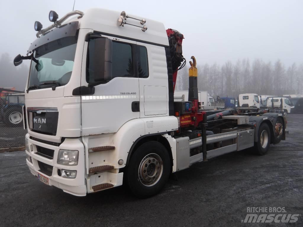 MAN TGS 26.480 6x2 Abrollkipper