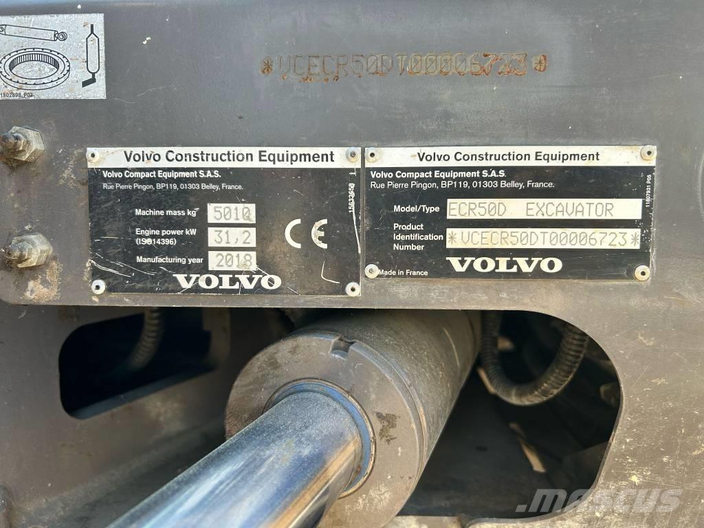 Volvo ECR 50 D Minibagger < 7t
