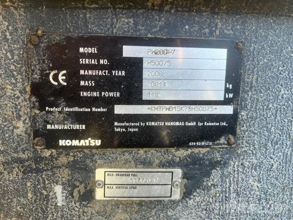 Komatsu PW 200-7 Mobilbagger