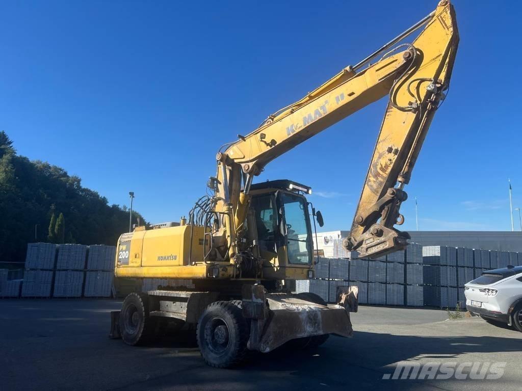 Komatsu PW 200-7 Mobilbagger