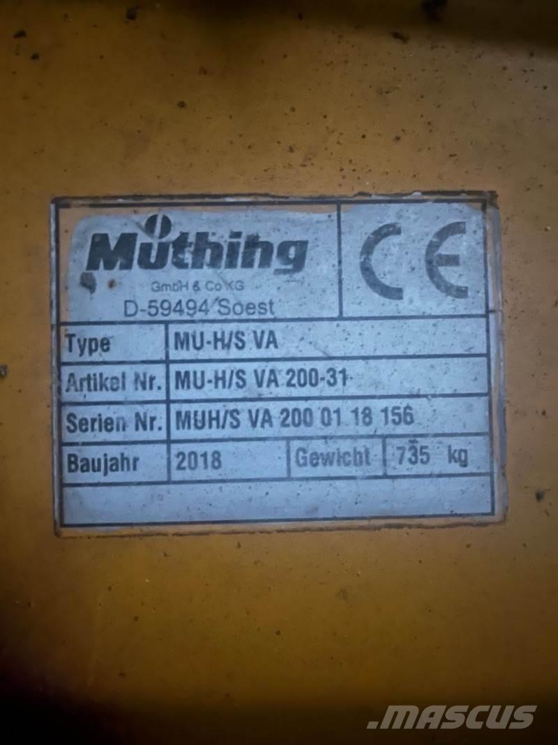 Müthing MU- H/S V A Sonstige Grünlandgeräte