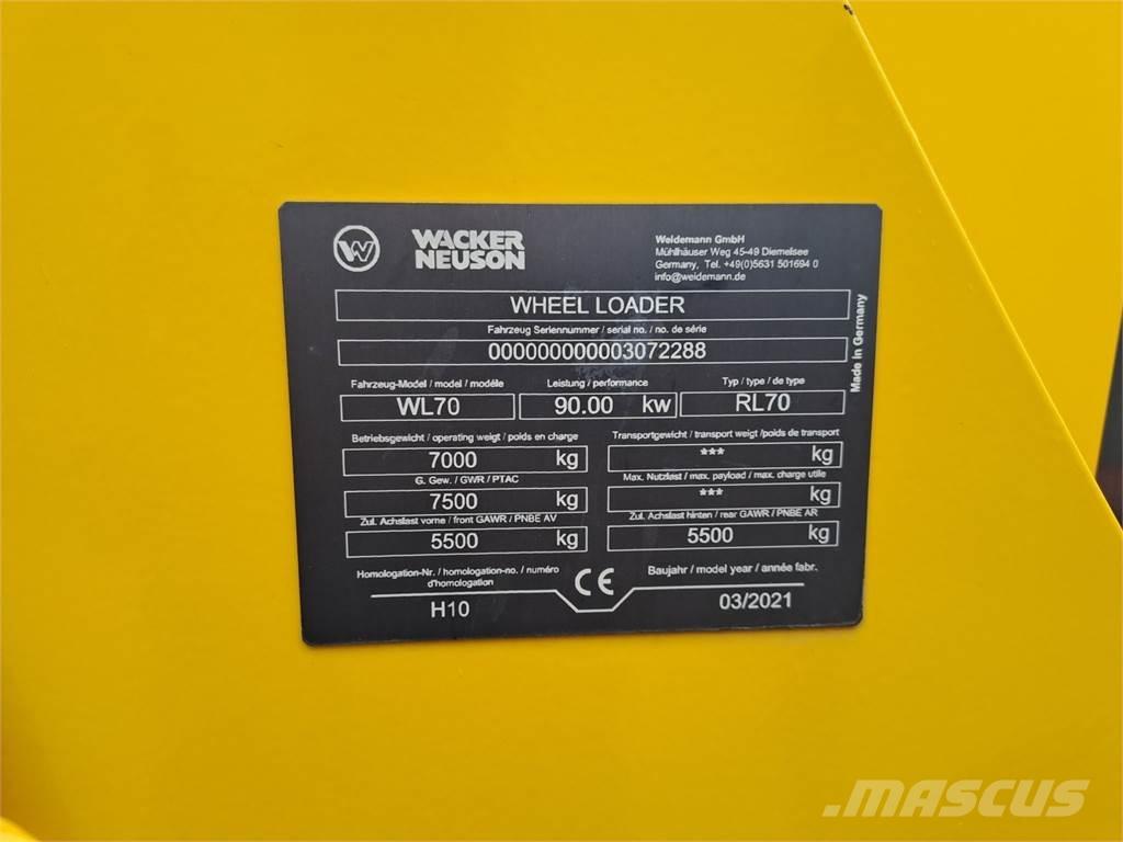 Wacker Neuson WL70 Radlader
