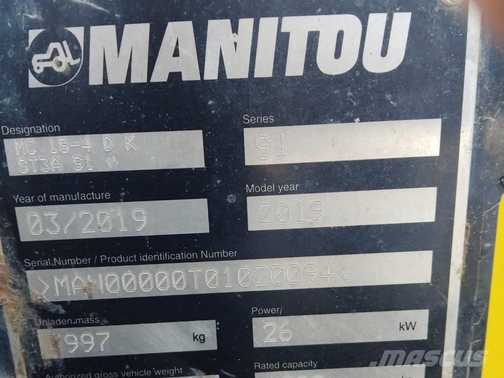 Manitou MC 18 Diesel Stapler