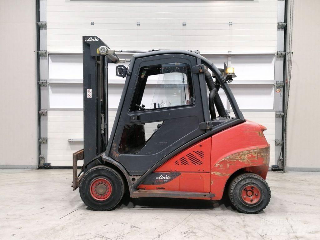 Linde H35D-02 Diesel Stapler