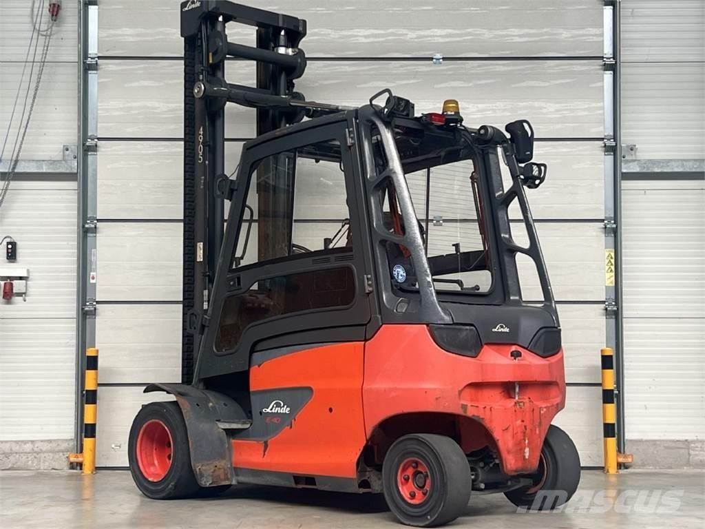 Linde E40H-01/600 Elektro Stapler