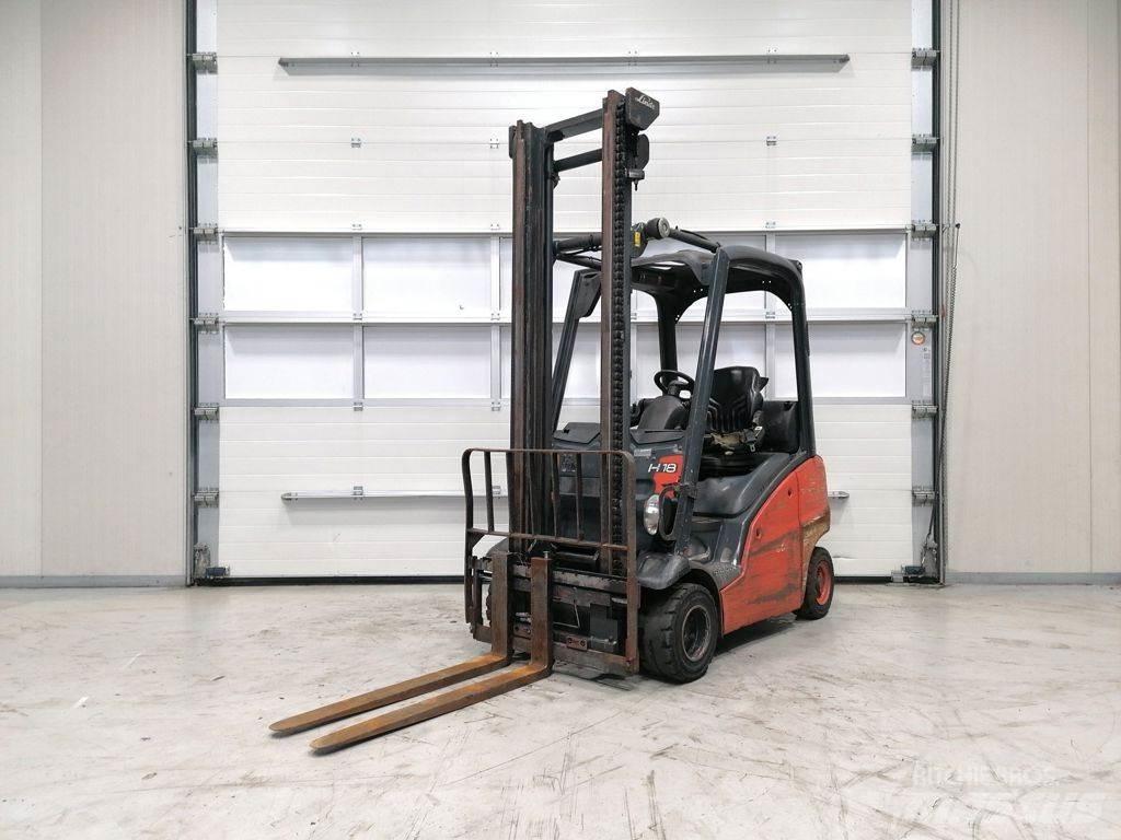 Linde H18D-01 Gas Stapler